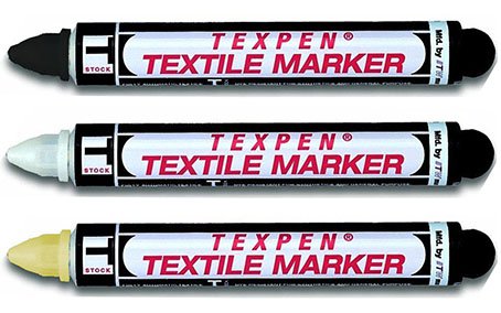 Dykem Texpen Textile Маркер промышленный для ткани несмываемый