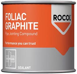 Foliac Graphite PJC Герметик для уплотнения соединений трубопроводов