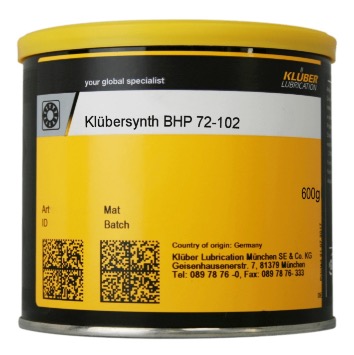 Klübersynth BHP 72-102  Высокотемпературная смазка с уникальными антикоррозийными свойствами для длительной смазки
