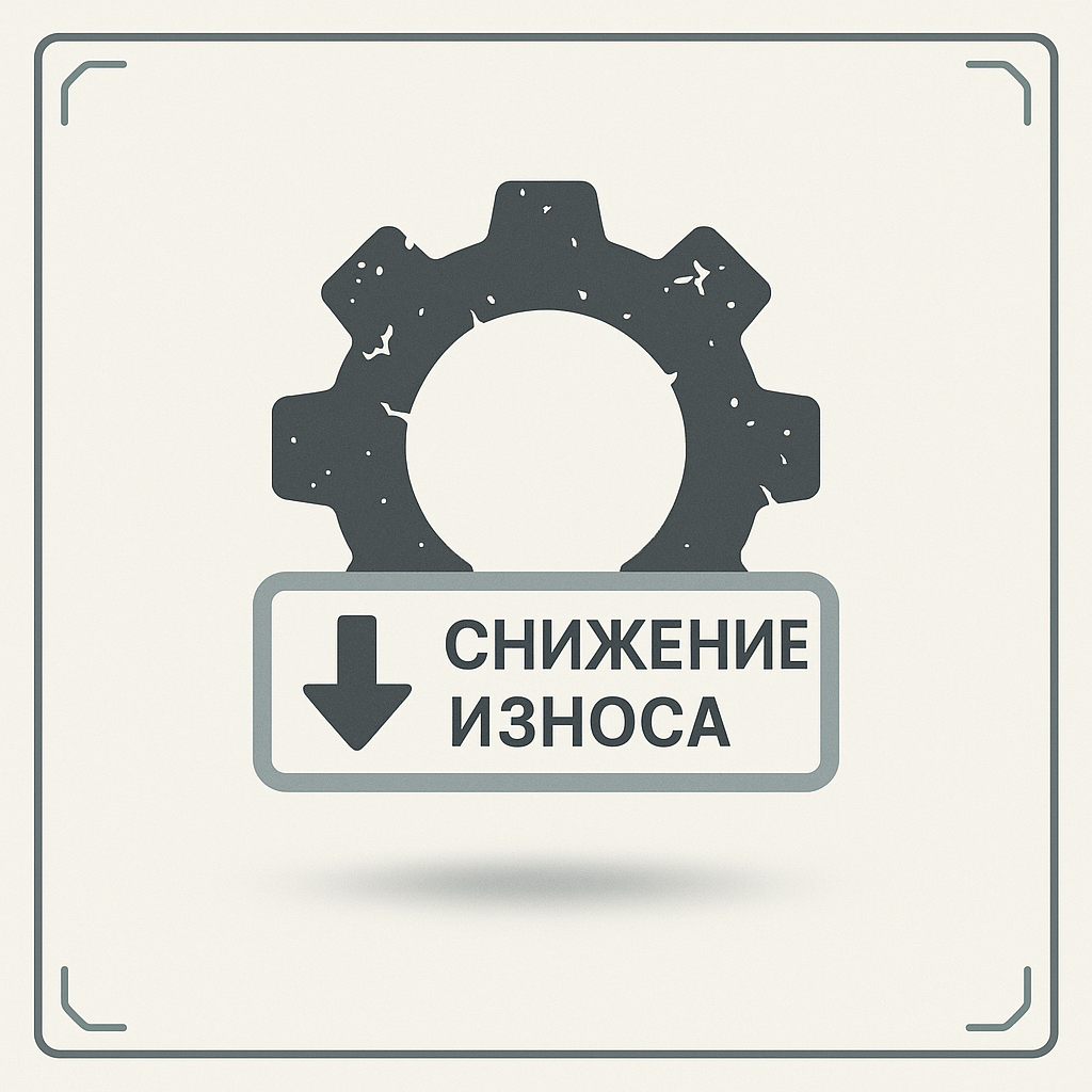 Открытый редуктор пресса с нанесённой смазкой для открытых редукторов при сверхвысоких ударных нагрузках в заготовительном цехе
