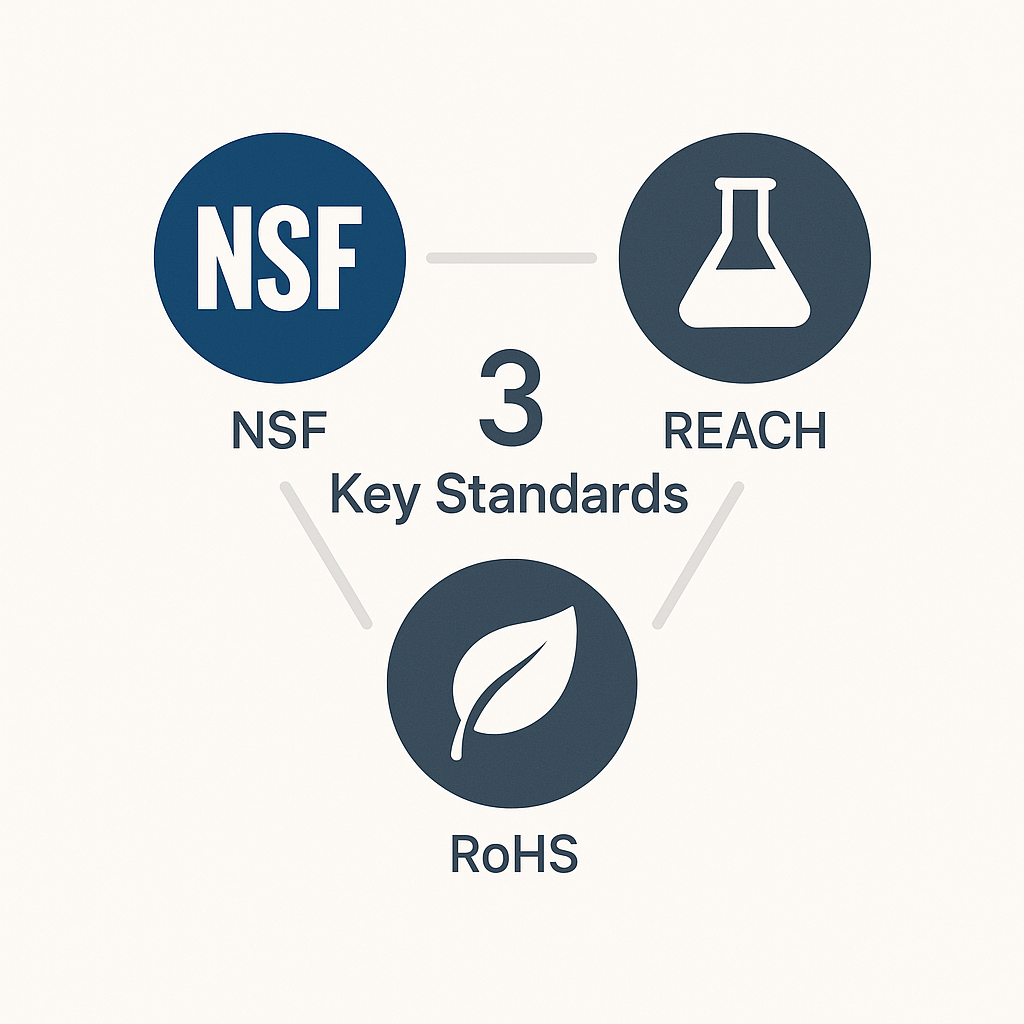 Как сертификации NSF, REACH и RoHS влияют на закупки в фармацевтике