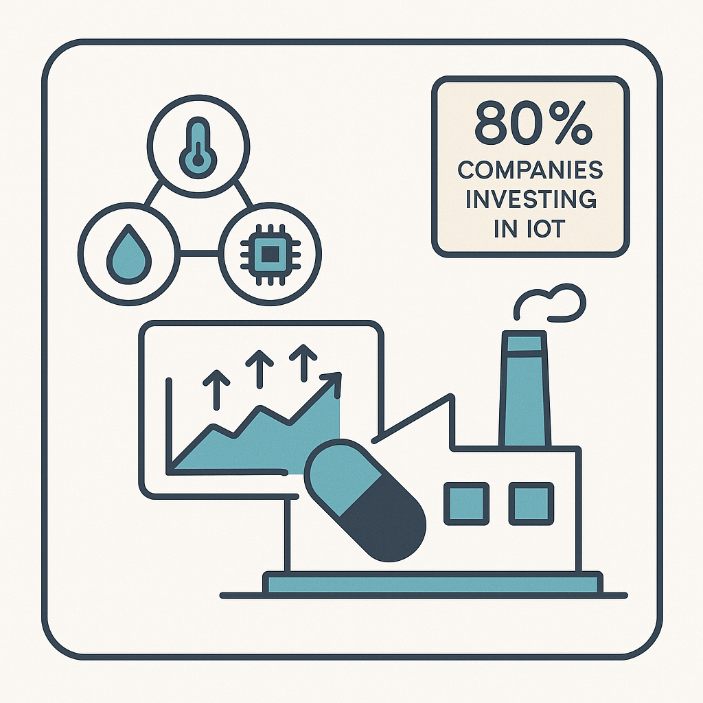 Интеграция IoT в фармацевтическое производство: мониторинг и техническое обслуживание в реальном времени