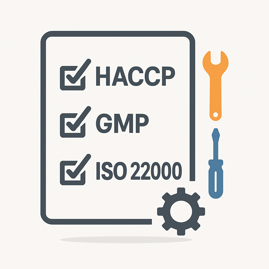 Оптимизация HACCP, GMP и ISO: лучшие практики для пищевой промышленности